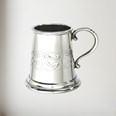 Embossed Celtic Band Baby Quarter Pint Pewter Mug Embossed Celtic Band Baby Quarter Pint Pewter Mug