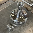 Pewter Ships Decanter Pewter Ships Decanter