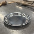 Small 170Mm Round Pewter Tray Small 170Mm Round Pewter Tray