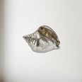 Cast Pewter Large Sea Snail Ornament