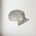 Cast Pewter Baby Scallop Shell Ornament