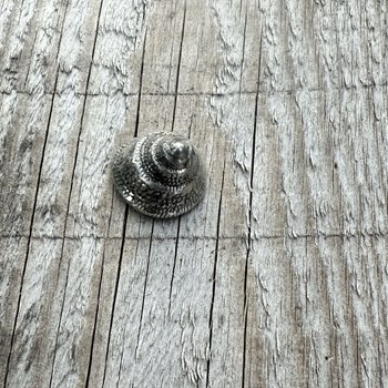 Cast Pewter Periwinkle Ornament