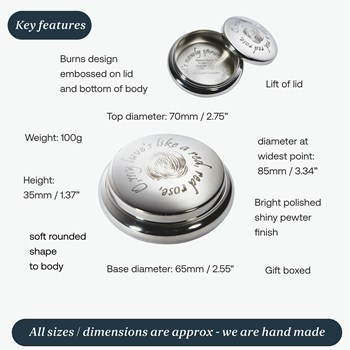 Red Red Rose Trinket Box