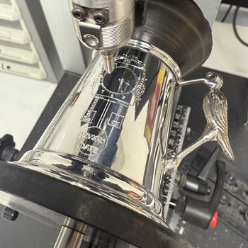 Baby Data Pewter Baby Mug