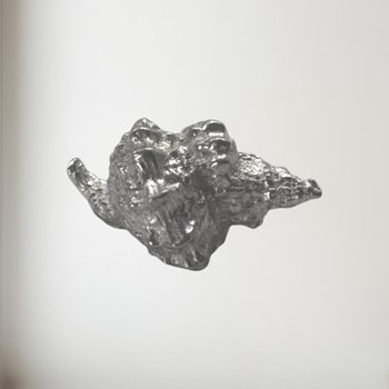 Cast Pewter Triton Shell Ornament