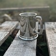 Half Pint Standard Double Lined Pewter Tankard Half Pint Standard Double Lined Pewter Tankard