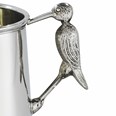 Stork Handle Pewter Quarter Pint Baby Mug Stork Handle Pewter Quarter Pint Baby Mug
