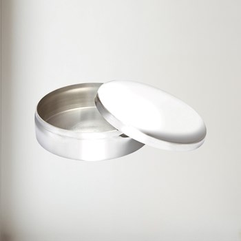 10cm Round Plain Pewter Trinket Box 10cm Round Plain Pewter Trinket Box