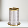 Brass Rim Stag Pewter Tankard | Brass Rim STAG Pewter Tankar
