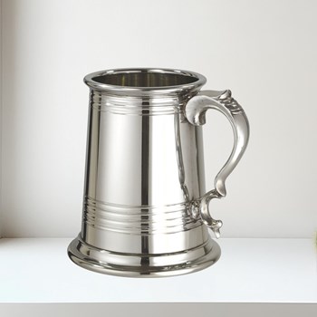 Worcester X Range One Pint Pewter Tankard Worcester X Range Pewter Tankard