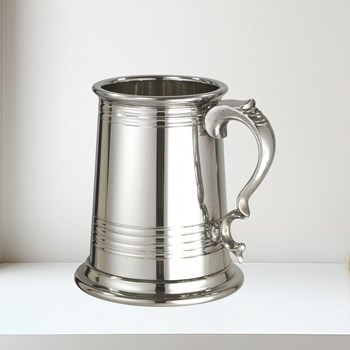 Worcester X Range One Pint Pewter Tankard Worcester X Range Pewter Tankard