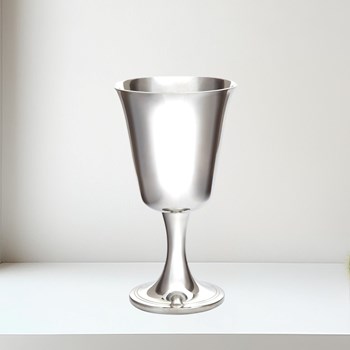 Large Pewter Bell Goblet Large Pewter Bell Goblet