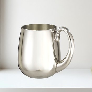 Stout 1 pint pewter Tankard