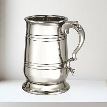 X Range Heavy Howard 1 pint Pewter Tankard