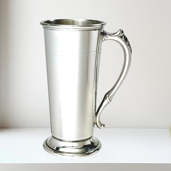 Lager 1 pint pewter Tankard