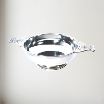 Eight Inch Pewter Quaich Eight Inch Pewter Quaich
