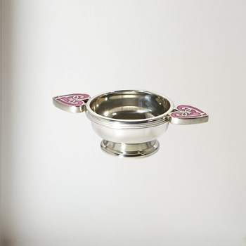 Small Baby Pink Heart Of The Highlands Quaich