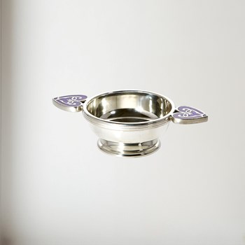 43ST-HH Standard Purple Heart of the Highlands Quaich