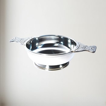 Extra Large Pewter Quaich