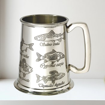 Fish One Pint Pewter Tankard Fish 1 pint pewter Tankard