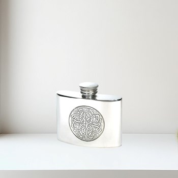 2oz Celtic Circle Kidney Flask 2oz celtic circle flask