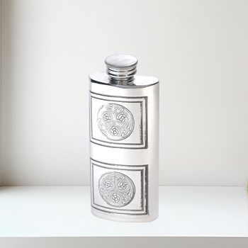 2oz Kells Purse Pewter Purse Flask 2oz Kells Purse Pewter Purse Flask
