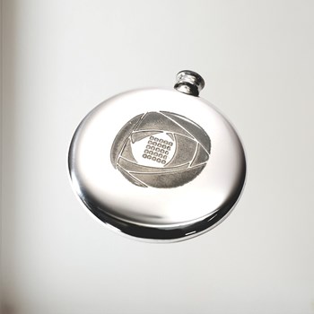 4oz Charles Rennie Mackintosh Pewter Sporran Flask 4oz Charles Rennie Mackintosh pewter sporran flask