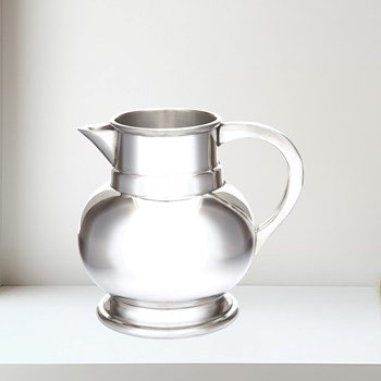 Pewter Water Jug Beer Pitcher