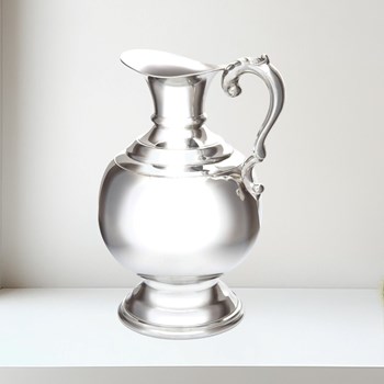 Pewter Grecian Wine Jug