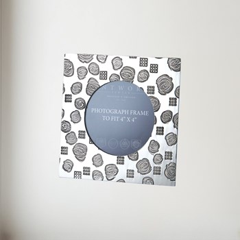 Small Square Charles Rennie Mackintosh 4"X4" Pewter Picture Frame Charles Rennie Mackintosh 4"x4" pewter picture frame