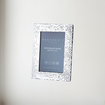 Hammered Pewter Picture Frame