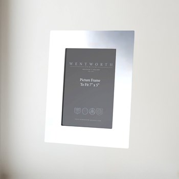 Plain Pewter 7" X 5" Picture Frame Plain Pewter 7" X 5" Picture Frame