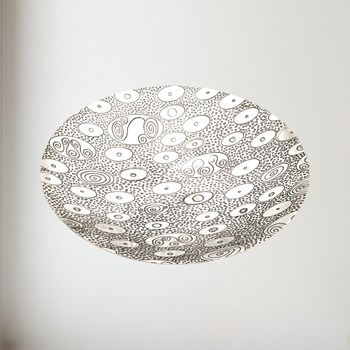 Ovals Pewter Bowl Ovals Pewter Bowl