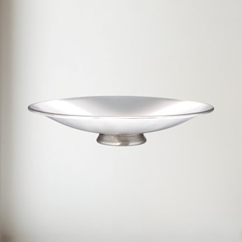 Plain Pewter Bowl