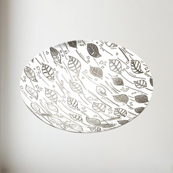 Leaf Pewter Bowl