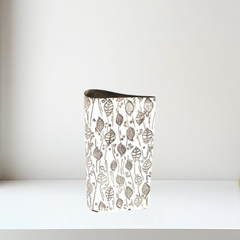 Leaf Pewter Budvase