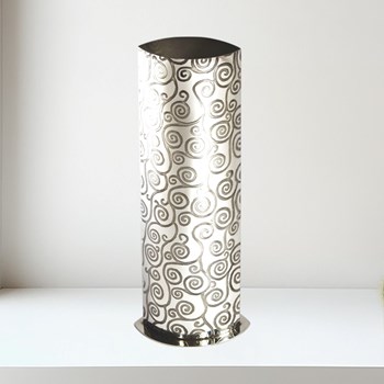 Large Tree of Life Pewter Vase