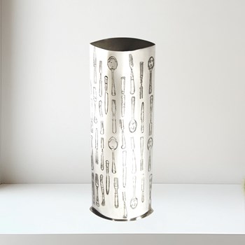Knife fork spoon vase