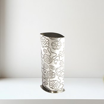 Yorkshire Rose Pewter Bud Vase Yorkshire Rose Pewter Bud Vase