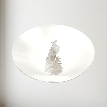Paisley Pewter Bowl
