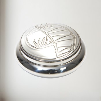 Knox pewter trinket box