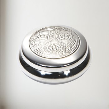 Kells Round Pewter Trinket Box Kells round pewter trinket box