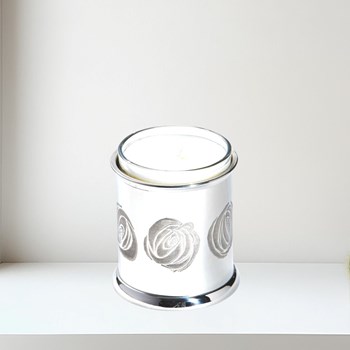Charles Rennie Mackintosh Rose Pewter Candle Votive