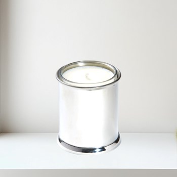 Plain Pewter Candle Votive Plain Pewter Candle Votive