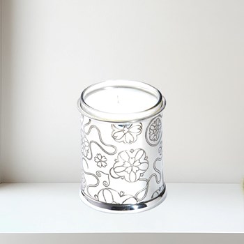 Yorkshire Rose Pewter Candle Votive Yorkshire Rose Pewter Candle Votive