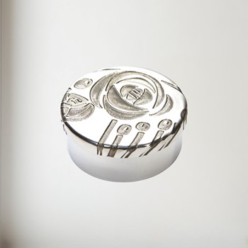 Small Charles Rennie Mackintosh Pewter Trinket Box Small Charles Rennie Mackintosh Pewter Trinket Box