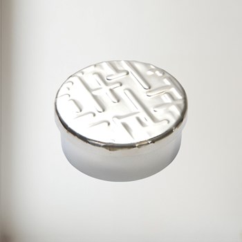 Small Metropolitan Pewter Trinket Box Small Metropolitan Pewter Trinket Box