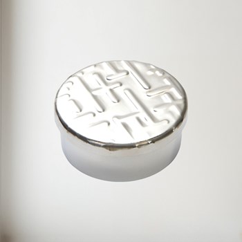 Small Metropolitan Pewter Trinket Box