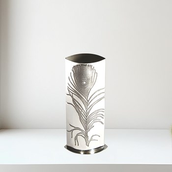 Peacock Pewter Budvase Peacock Pewter Budvase