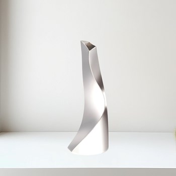 Small Twist Pewter Vase By Catherine Tutt Small Twist Pewter Vase by Catherine Tutt